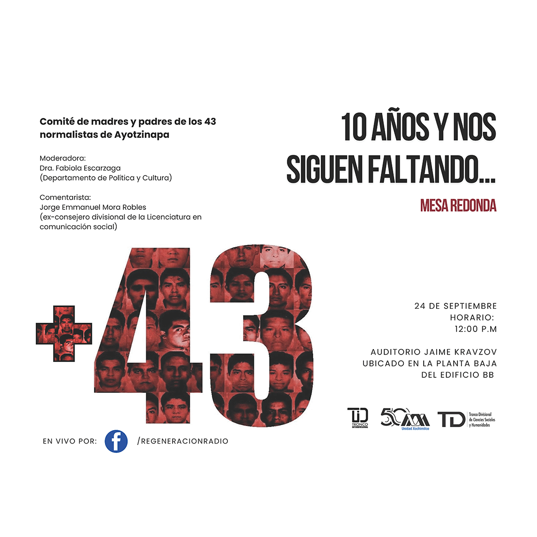 Comité de madres y padres de los 43 normalistas de Ayotzinapa – UAM ...