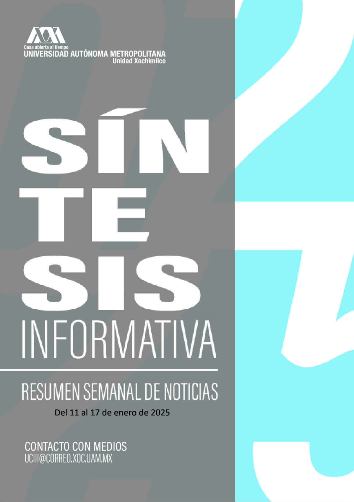 Del 11 al 17 de enero de 2025