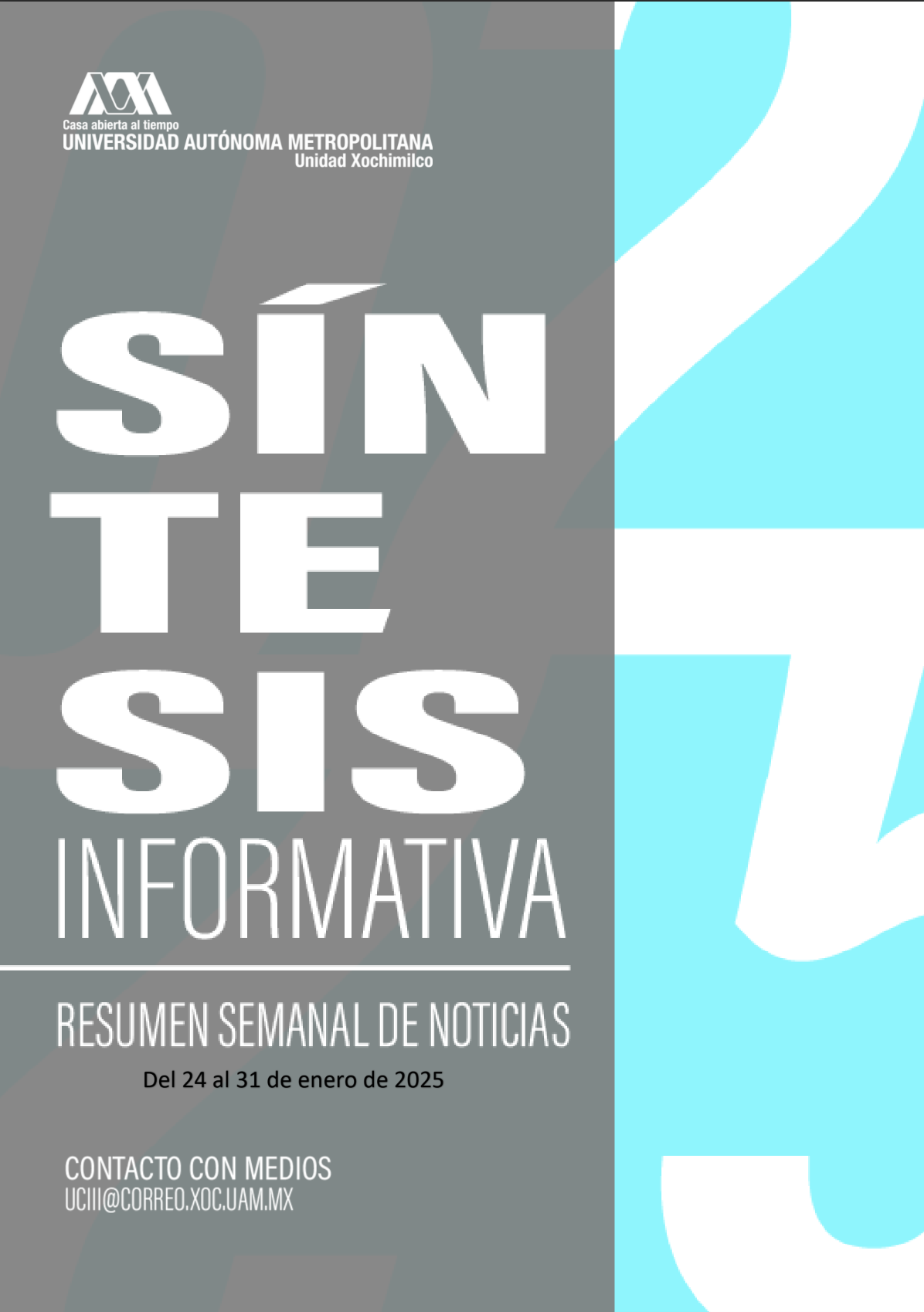 Del 24 al 31 de enero de 2025