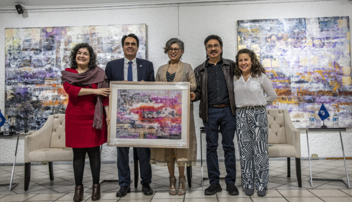 21- FEBRERO 2025 INAGURACION DE LA EXPOSICIONES ALLI A DONDE VOY DE VIRGINIA CHAVEZ (87)