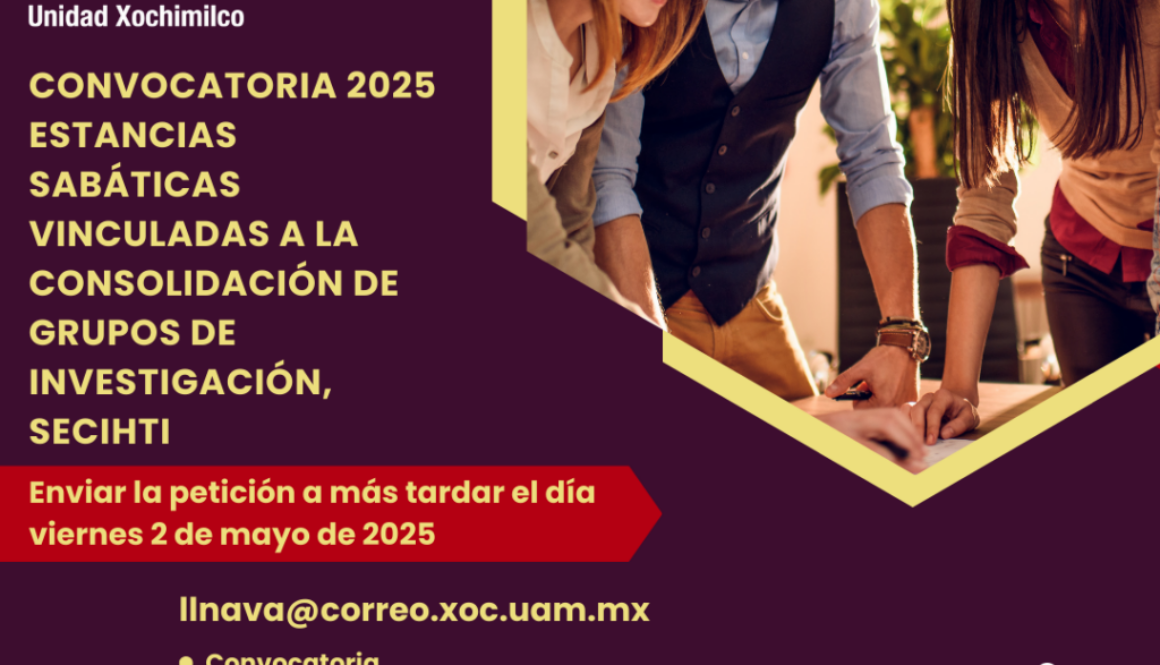 Convocatoria estancias sabaticas 2025 SECIHTI