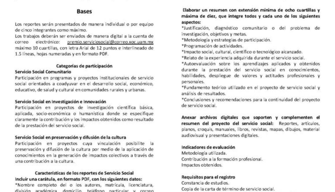 servicio social servicio social