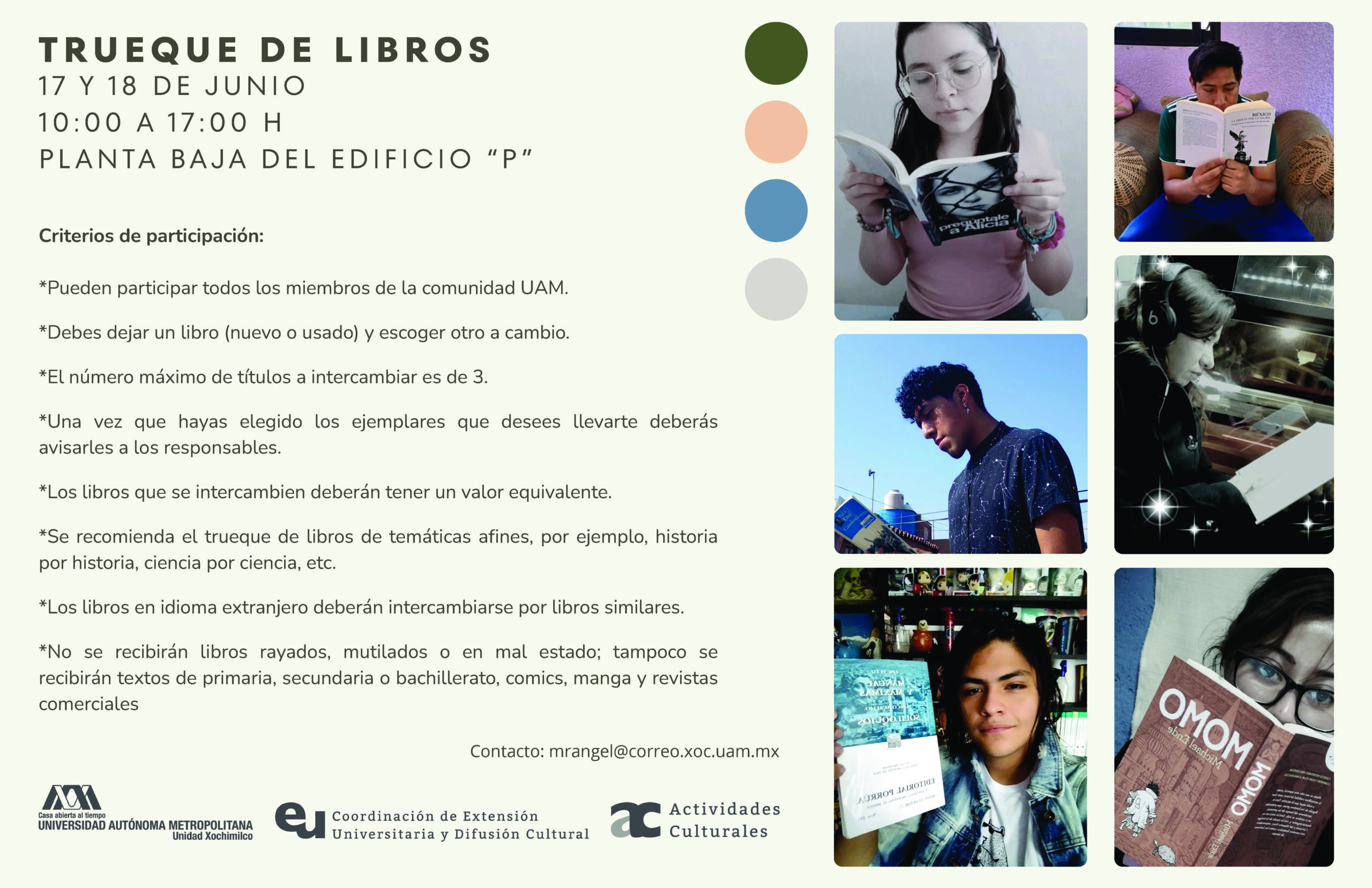 Trueque de libros 25P Trueque de libros 25P