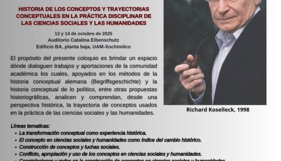 COLOQUIO HISTORIA DE LOS CONCEPTOS