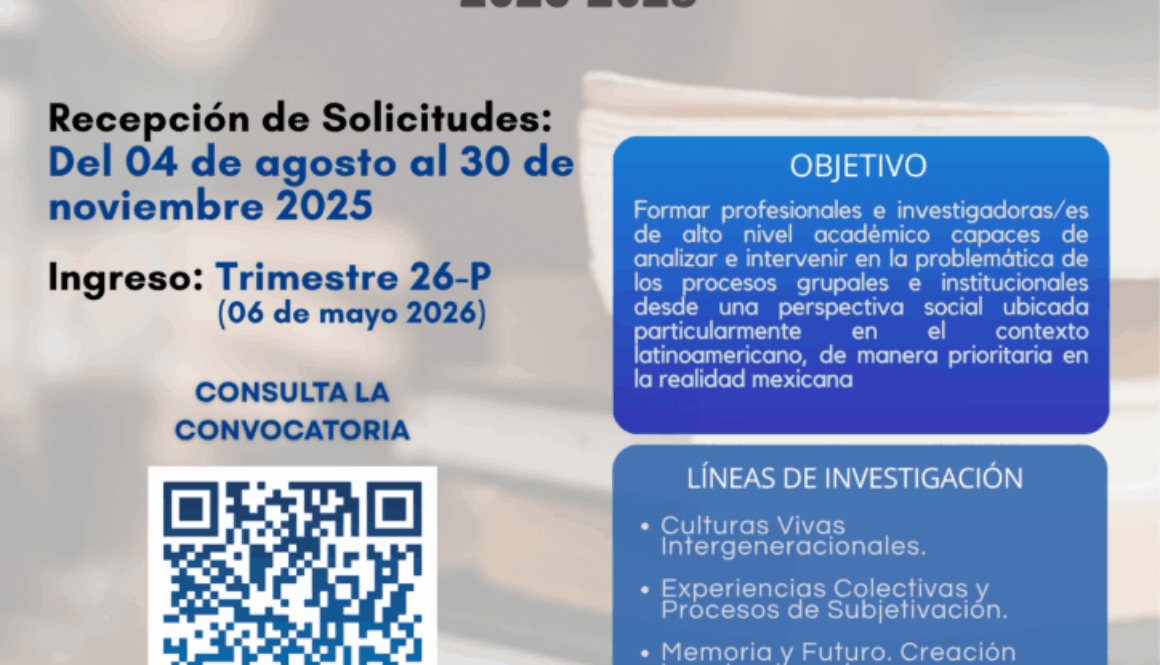 Cartel Convocatoria 2026-2028
