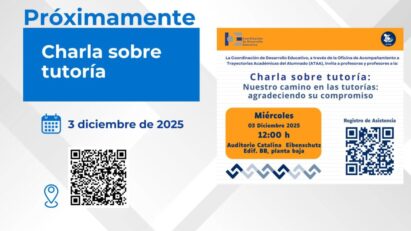 Charla sobre tutoría