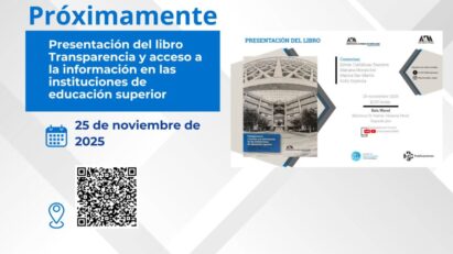 Presentación del libro Transparencia y acceso a la información en las instituciones de educación superior